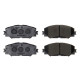 Дисковые тормозные колодки ADVICS передние A1N128