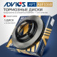 Диск тормозной пер. ADVICS A6F106B