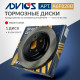 Диск тормозной пер. ADVICS A6F828B