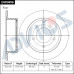 Диск тормозной зад. ADVICS D6R085B