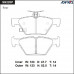 Дисковые тормозные колодки ADVICS задние SN220P