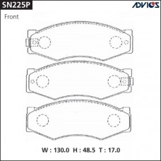 Дисковые тормозные колодки ADVICS SN225P