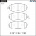 Дисковые тормозные колодки ADVICS передние SN227P