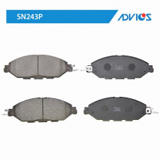 Дисковые тормозные колодки ADVICS SN243P