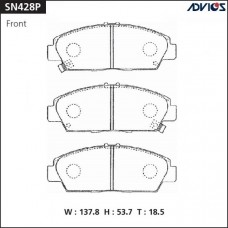 Дисковые тормозные колодки ADVICS SN428P