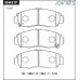 Дисковые тормозные колодки ADVICS передние SN431P