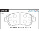 Дисковые тормозные колодки ADVICS передние SN631