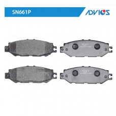 Дисковые тормозные колодки ADVICS SN661P