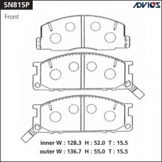 Дисковые тормозные колодки ADVICS SN815P