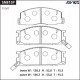Дисковые тормозные колодки ADVICS SN815P