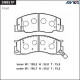 Дисковые тормозные колодки ADVICS SN851P