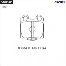 Дисковые тормозные колодки ADVICS SN854P