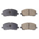 Дисковые тормозные колодки ADVICS передние SN884