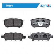 Дисковые тормозные колодки ADVICS SN895 Дисковые тормозные колодки ADVICS SN895