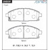 Дисковые тормозные колодки ADVICS передние SN899P