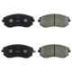Дисковые тормозные колодки ADVICS передние SN915P