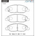 Дисковые тормозные колодки ADVICS передние SN915P