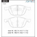 Дисковые тормозные колодки ADVICS передние SN918