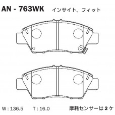 Дисковые тормозные колодки AKEBONO AN763WK