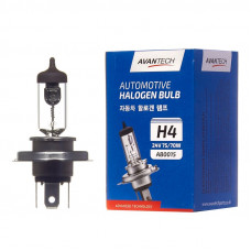 Лампа головного света Avantech H4 (HB2) 24V 75/70W AB0015