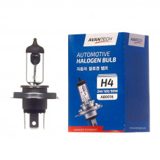 Лампа головного света Avantech H4 (HB2) 24V 100/90W AB0016
