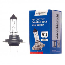 Лампа головного света Avantech H18 12V 65W AB0045
