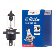 Лампа головного света Avantech H19 12V 60/55W AB0046