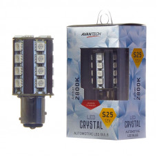 Лампа светодиодная Avantech 12V LED S25 BAY15D 2800K (оранж.+ резистор), 1 шт. ALB0119 Лампа светодиодная Avantech 12V LED S25 BAY15D 2800K (оранж.+ резистор), 1 шт. ALB0119