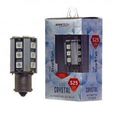 Лампа светодиодная Avantech 12V LED S25 BA15s (красный), 1 шт. ALB0120 Лампа светодиодная Avantech 12V LED S25 BA15s (красный), 1 шт. ALB0120