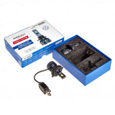 Лампа светодиодная  LED Avantech H4 12V 35W, 6500К  3500lm(комплект 2 шт.) ALB0435W