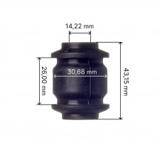 Сайлентблок задней нижней поперечной тяги Avantech ASB0103