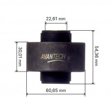 Сайлентблок переднего нижнего рычага, задний Avantech ASB0107