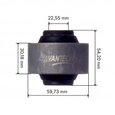 Сайлентблок переднего нижнего рычага, задний Avantech ASB0151