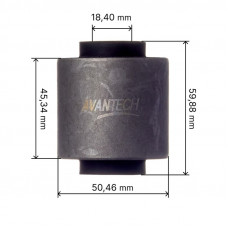 Сайлентблок задней верхней продольной тяги Avantech ASB0157