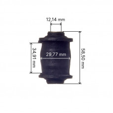 Сайлентблок задней нижней продольной тяги Avantech (к кузову) ASB0165