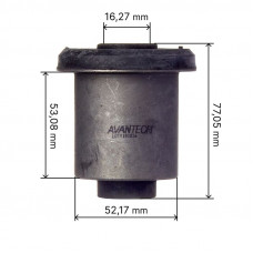 Сайлентблок переднего нижнего рычага задний Avantech ASB0546
