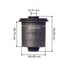 Сайлентблок переднего нижнего рычага передний Avantech Заменен на арт. ASB0702 ASB0708