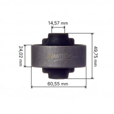 Сайлентблок переднего нижнего рычага, задний Avantech Замена для арт. ASB0149 ASB4134 Сайлентблок переднего нижнего рычага, задний Avantech Замена для арт. ASB0149 ASB4134