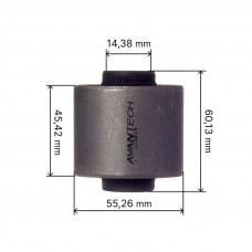 Сайлентблок задней нижней продольной тяги Avantech ASB4145
