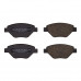 Колодки тормозные дисковые Avantech передние (противоскрипная пластина в компл.) AV1217