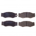 Колодки тормозные дисковые Avantech передние (противоскрипная пластина в компл.) AV375