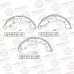 Колодки тормозные барабанные AVANTECH AVS0103