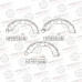 Колодки тормозные барабанные AVANTECH AVS0104