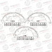 Колодки тормозные барабанные AVANTECH AVS0115