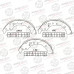 Колодки тормозные барабанные AVANTECH AVS0120