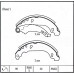 Колодки тормозные барабанные AVANTECH AVS0129