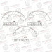 Колодки тормозные барабанные AVANTECH AVS0202