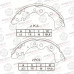 Колодки тормозные барабанные AVANTECH AVS0203
