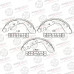 Колодки тормозные барабанные AVANTECH AVS0302
