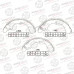 Колодки тормозные барабанные AVANTECH AVS0501